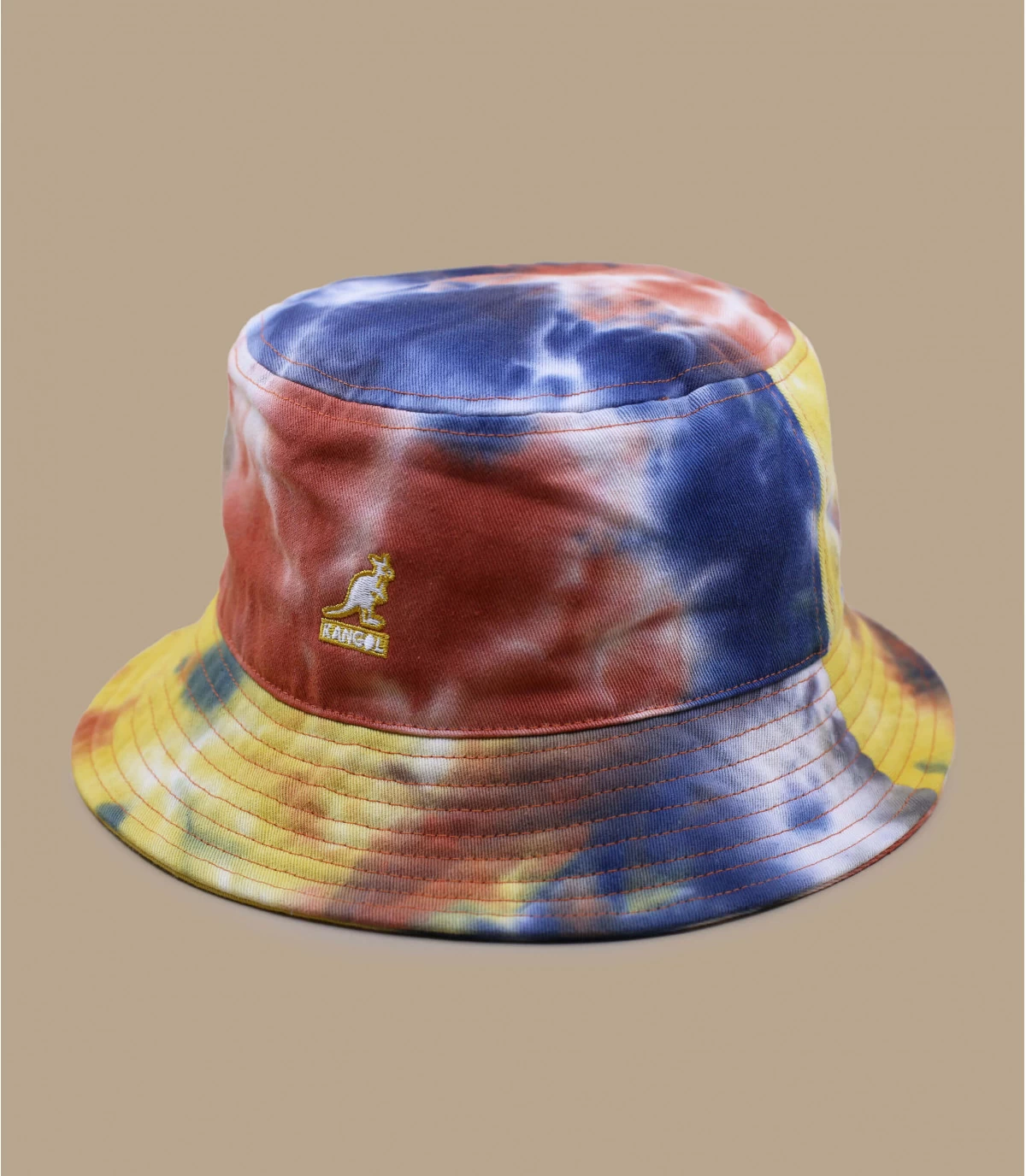 Kangol Tie Dye Bucket Golden Palm 4 Kangol Tie Dye Bucket Golden Palm – Image 2