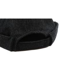 Timeo Anthracite -Arrêt. Aller. Chapeau. timeo anthracitebonnet20docker20gris20laine