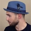 Bailey Tino Vintage Blue -Arrêt. Aller. Chapeau. tino vintage blue