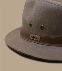 Stetson Traveller CO/PES Taupe -Arrêt. Aller. Chapeau. traveller co pes taupe 3