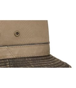 Stetson Traveller Cotton Beige -Arrêt. Aller. Chapeau. traveller cotton beigechapeau20voyage20coton20gris