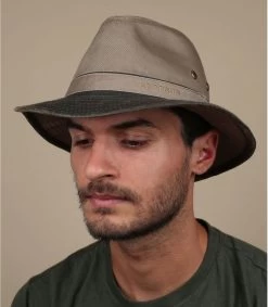 Stetson Traveller Cotton Beige