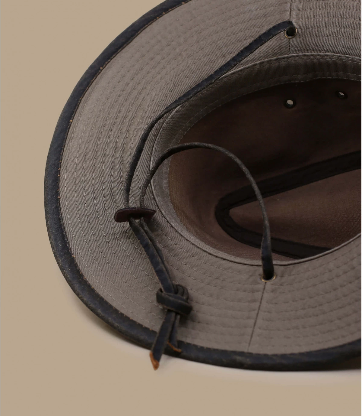 Stetson Traveller Cotton Brown 5 Stetson Traveller Cotton Brown – Image 3