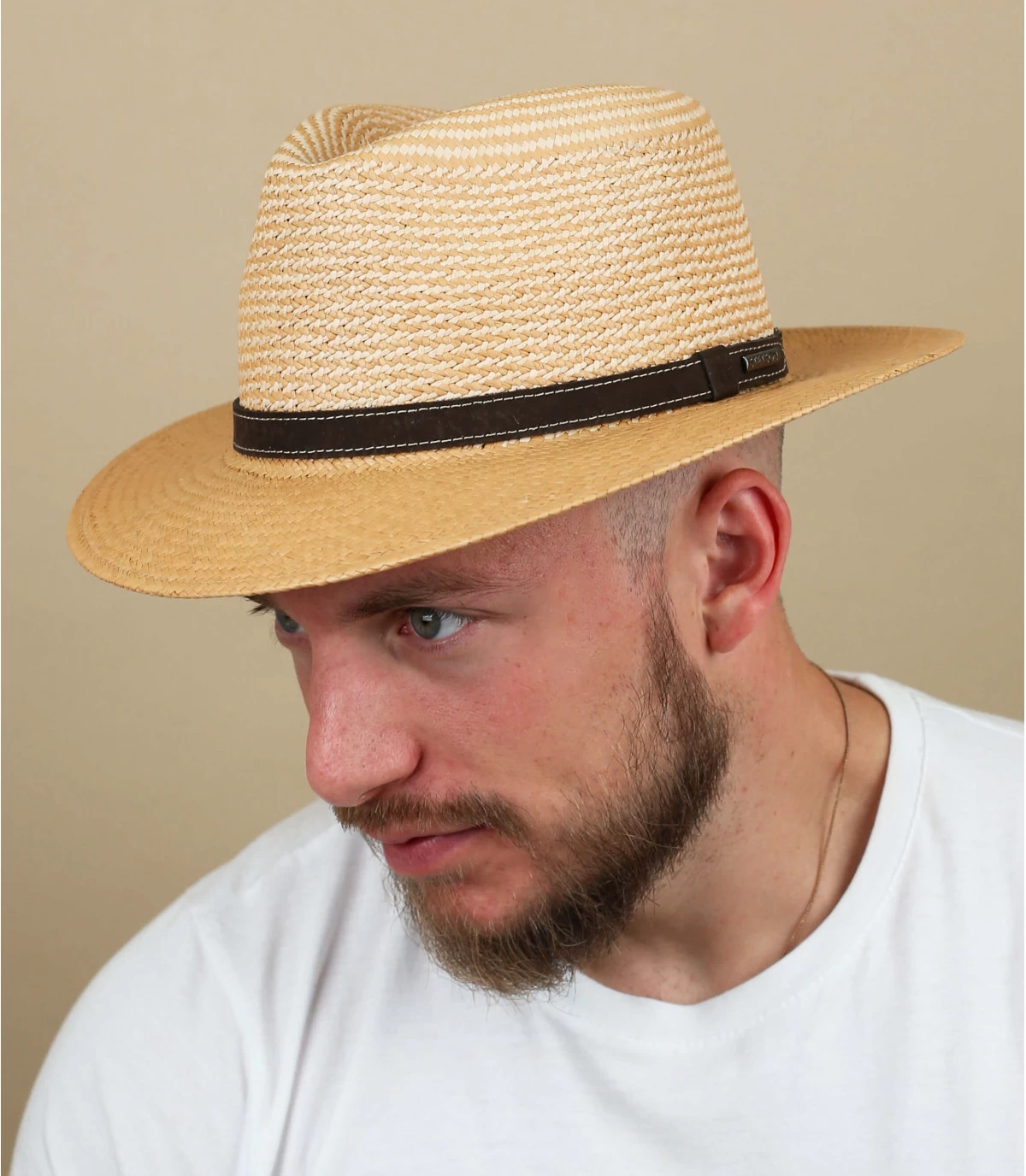 Stetson Traveller Panama Beige Mix 3 Stetson Traveller Panama Beige Mix