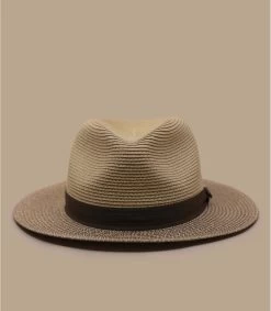 Stetson Traveller Toyo Beige Brown Mix -Arrêt. Aller. Chapeau. traveller toyo beige brown mix 3