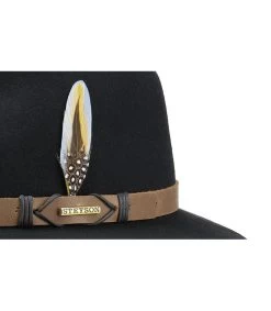 Stetson Traveller Tulsa Vitafelt Black 7 Stetson Traveller Tulsa Vitafelt Black -Arrêt. Aller. Chapeau. traveller tulsa vitafelt blackfedora20noir20feutre20Stetson