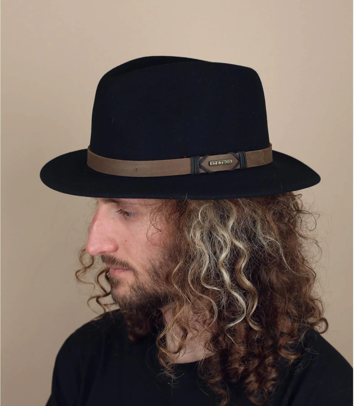 Stetson Traveller Tulsa Vitafelt Black 3 Stetson Traveller Tulsa Vitafelt Black