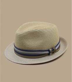 Stetson Trilby Toyo Beige -Arrêt. Aller. Chapeau. trilby toyo beige 1