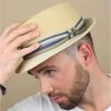 Stetson Trilby Toyo Beige -Arrêt. Aller. Chapeau. trilby toyo beige