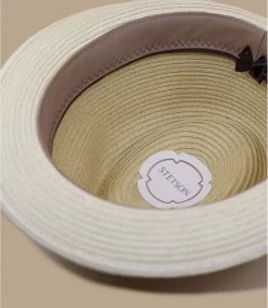 Stetson Trilby Toyo Beige -Arrêt. Aller. Chapeau. trilby toyo beige 4