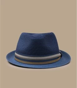 Stetson Trilby Toyo Blue -Arrêt. Aller. Chapeau. trilby toyo blue 2