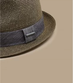 Stetson Trilby Toyo Brown -Arrêt. Aller. Chapeau. trilby toyo browntrilby20marron20Stetson