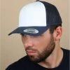 Trucker Blank White Navy 1 Trucker Blank White Navy -Arrêt. Aller. Chapeau. trucker blank white navy