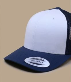 Trucker Blank White Navy -Arrêt. Aller. Chapeau. trucker blank white navy 2