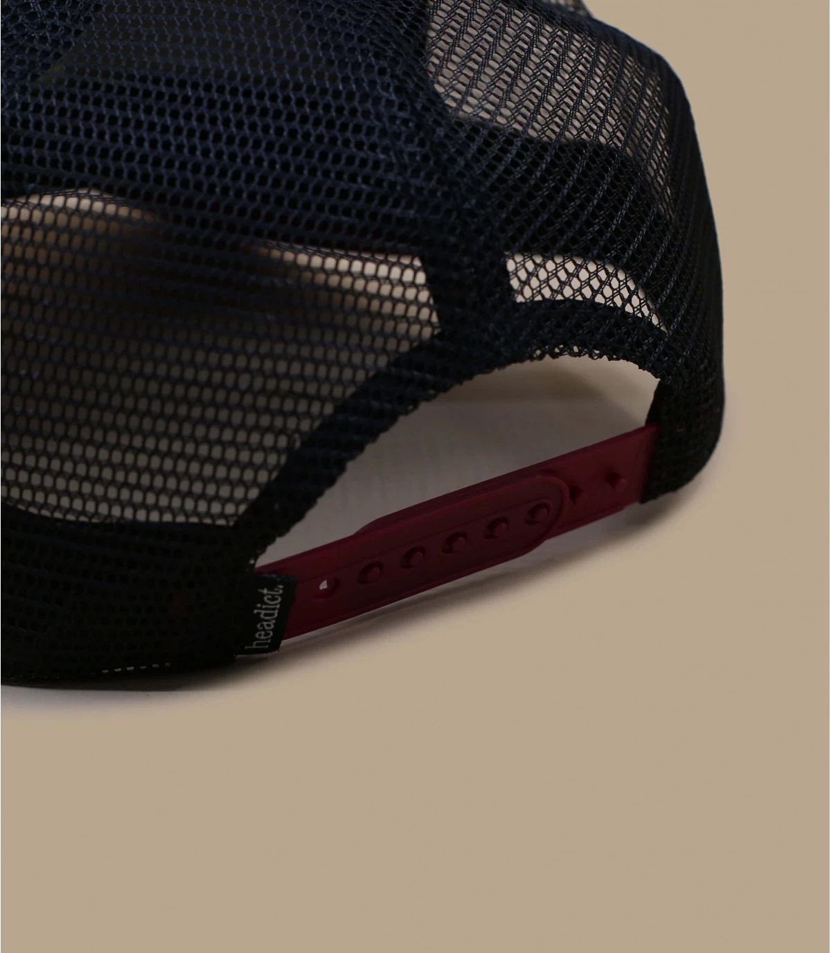 Trucker Corduroy Burgundy Cork Black 7 Trucker Corduroy Burgundy Cork Black – Image 5