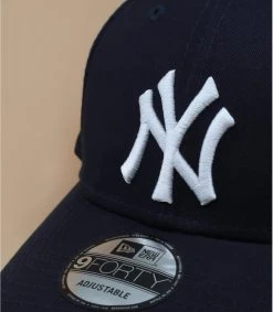 NEW ERA Casquette NY 9forty Navy Ajustable -Arrêt. Aller. Chapeau. trucker ny navy ajustableCasquette20ajustable20bleu20marine