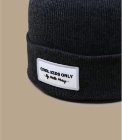 Urban Chiné Black -Arrêt. Aller. Chapeau. urban chine black 1