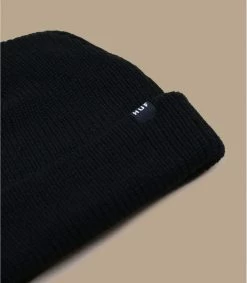 HUF Usual Beanie Black -Arrêt. Aller. Chapeau. usual beanie black 1