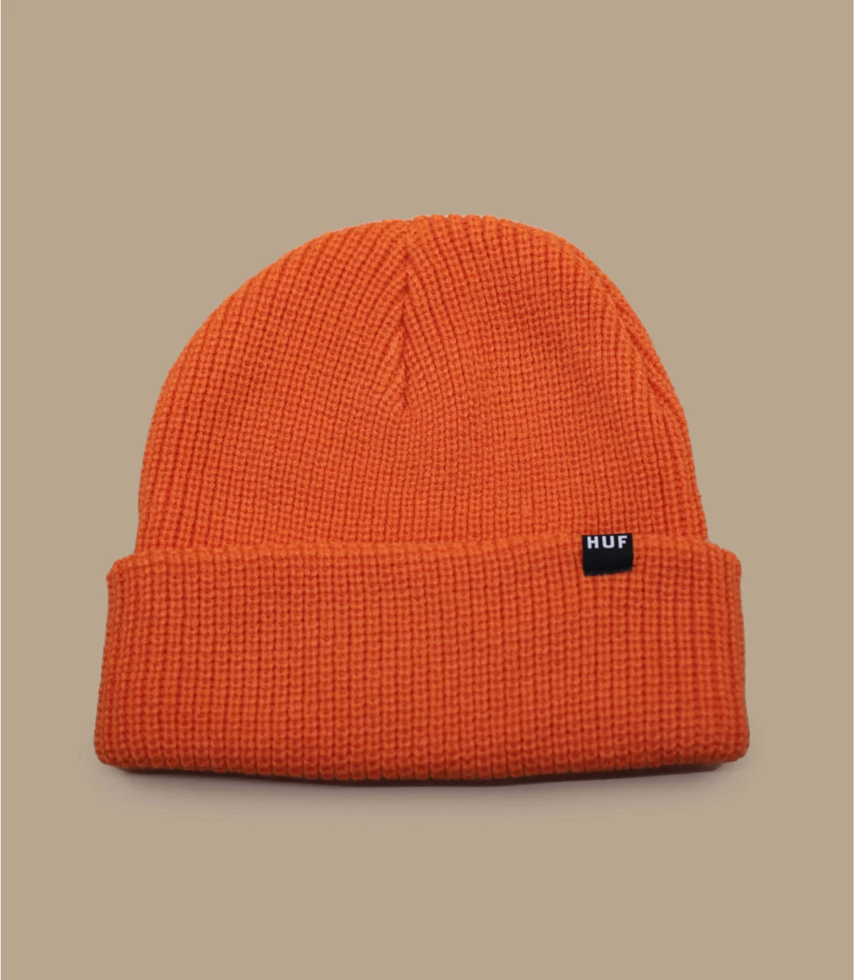 HUF Usual Beanie Safety Orange 5 HUF Usual Beanie Safety Orange – Image 3