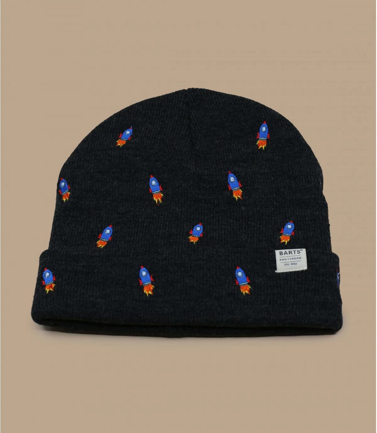 Barts Vinson Beanie Kids Dark Heather 4 Barts Vinson Beanie Kids Dark Heather – Image 2