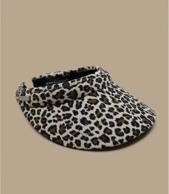 Seeberger Visor Leo Print Sand 8 Seeberger Visor Leo Print Sand -Arrêt. Aller. Chapeau. visor leo print sand 1