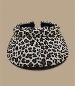 Seeberger Visor Leo Print Sand 9 Seeberger Visor Leo Print Sand -Arrêt. Aller. Chapeau. visor leo print sand 2