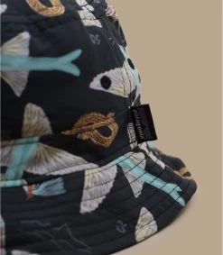 Patagonia Wavefarer Bucket Fly 50 Ink Black -Arrêt. Aller. Chapeau. wavefarer bucket fly 50 ink black 2