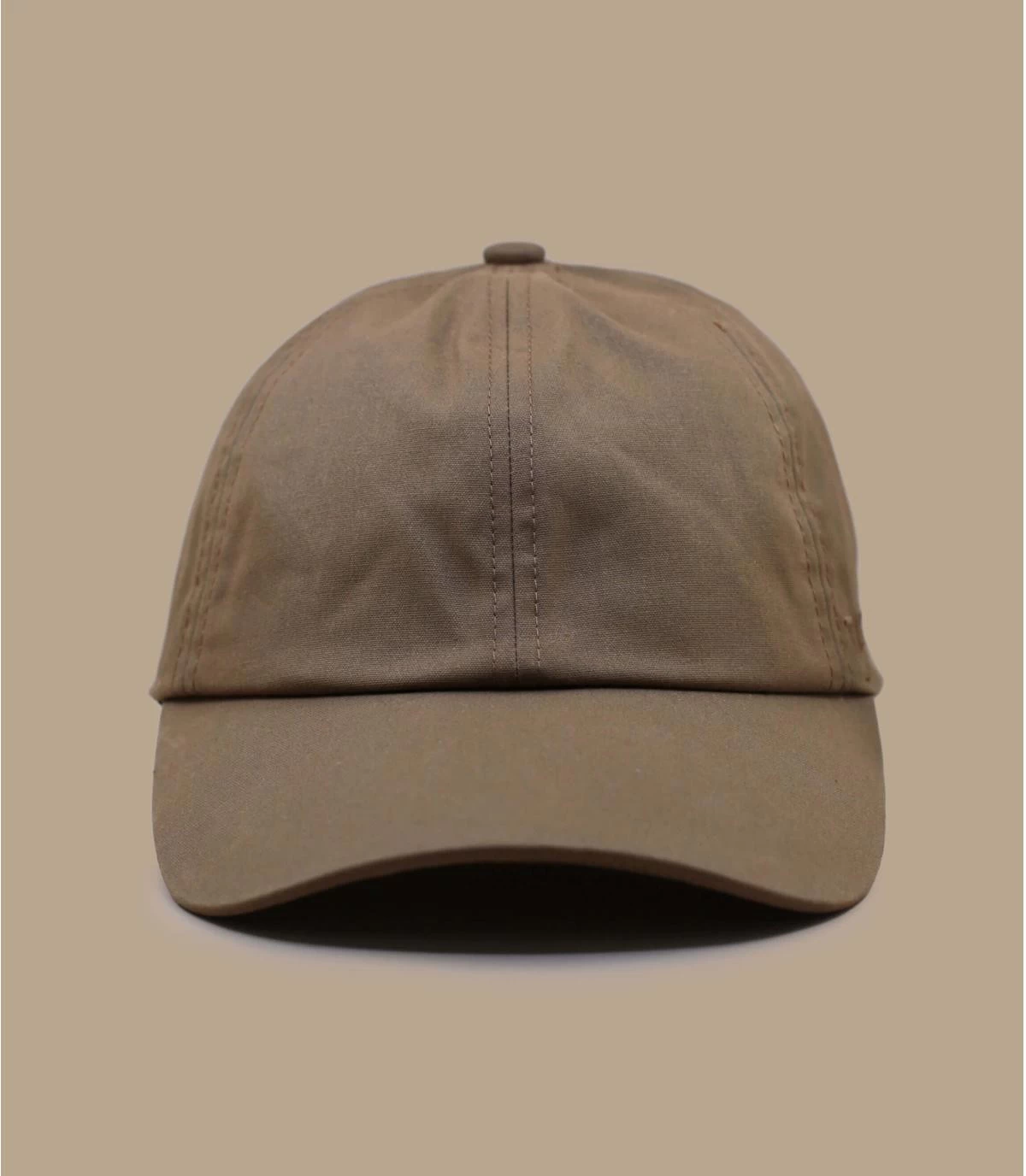Tilley Waxed Millerain Baseball Cap British Tan 4 Tilley Waxed Millerain Baseball Cap British Tan – Image 2