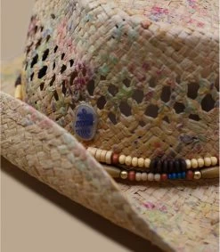 Stetson Western Raffia Natural -Arrêt. Aller. Chapeau. western raffia natural 3