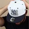 NEW ERA White Crown 950 NY -Arrêt. Aller. Chapeau. white crown 950 ny