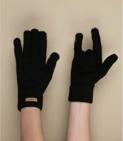 Arrêt. Aller. Chapeau. 46 Barts Witzia Gloves Black