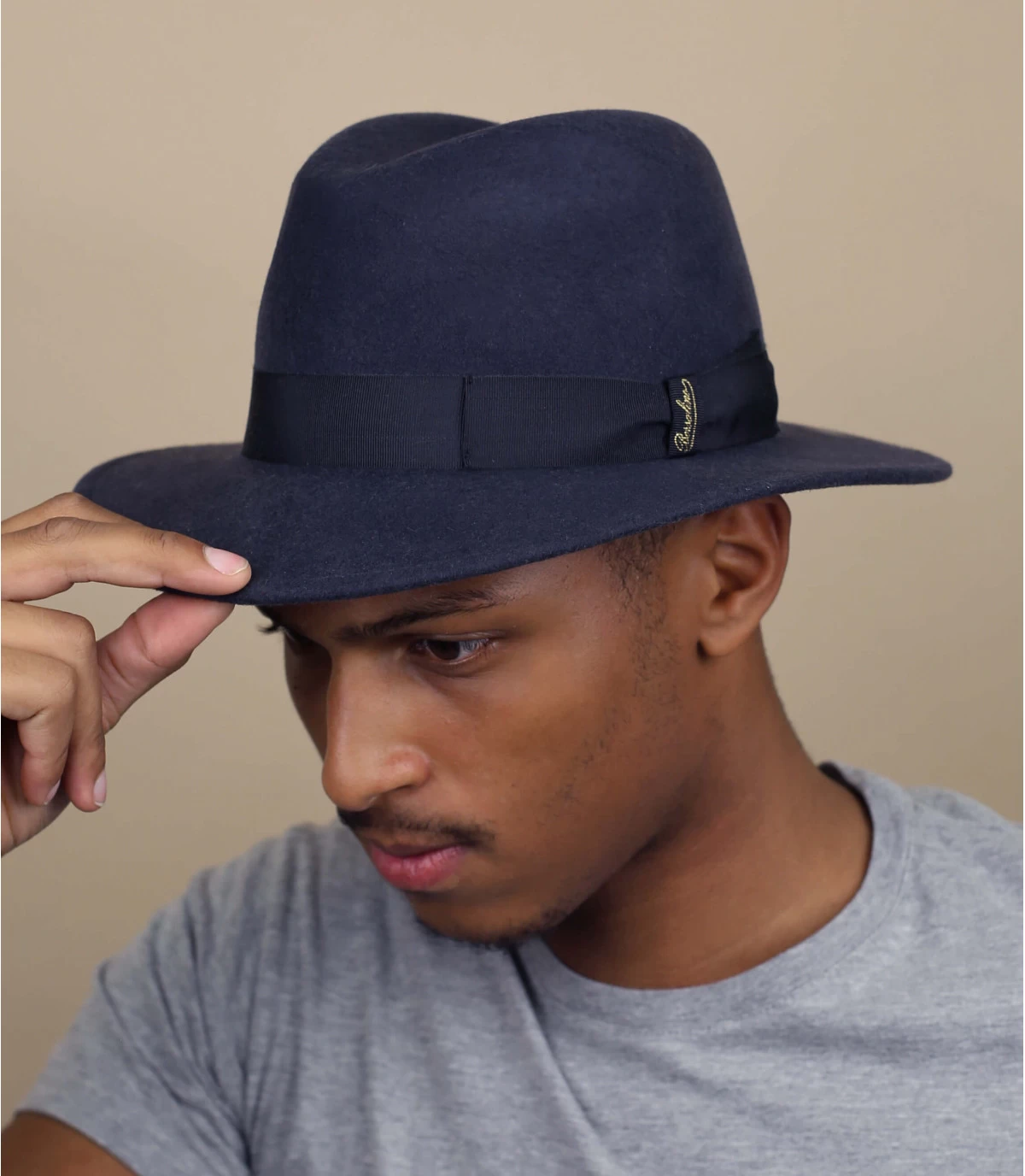 Borsalino Wool Felt Anthracite 3 Borsalino Wool Felt Anthracite